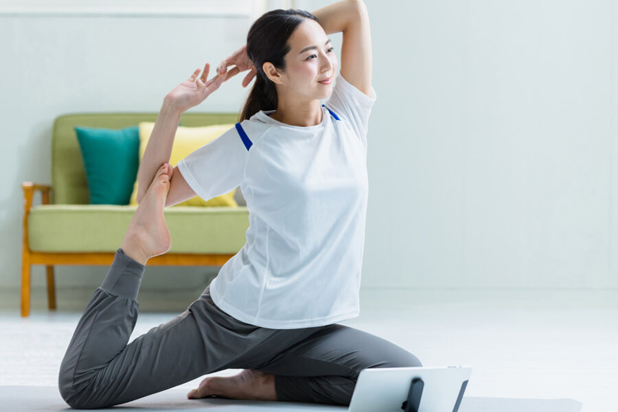 オンラインヨガ